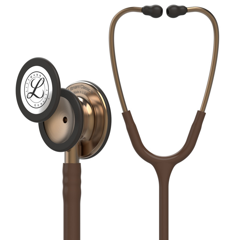 5809 3M Littmann Classic III Stetoskop - Bakır Çan + Çikolata Hortum