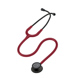 5868 3M™ Littmann® Classic III™ Stetoskop, Siyah Çan, Bordo Hortum