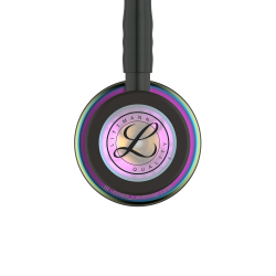 5870 3M™ Littmann® Classic III™ Stetoskop, Gökkuşağı Çan, Siyah Hortum