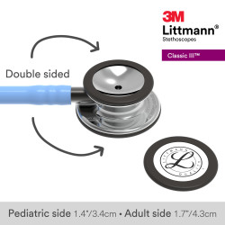 5959 3M Littmann Classic III Stetoskop - Aynalı Çan + Mavi Hortum