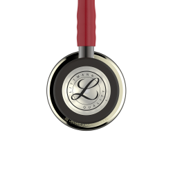 5864 3M™ Littmann® Classic III™ Stetoskop, Şampanya Aynalı Çan, Bordo Hortum