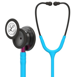 5872 3M™ Littmann® Classic III™ Stetoskop, Duman Siyahı Çan, Turkuaz Hortum