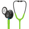 5875 3M Littmann Classic III Stetoskop - Duman Siyahı Çan + Limon Yeşili Hortum