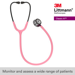 5962 3M Littmann Classic III Stetoskop - Aynalı Çan + Pembe Hortum