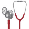 5627 3M Littmann Classic III Stetoskop - Paslanmaz Çelik Çan + Bordo Hortum