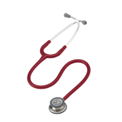 5627 3M Littmann Classic III Stetoskop - Paslanmaz Çelik Çan + Bordo Hortum