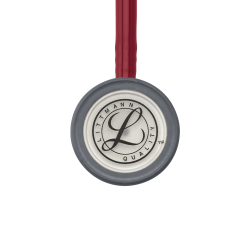 5627 3M Littmann Classic III Stetoskop - Paslanmaz Çelik Çan + Bordo Hortum