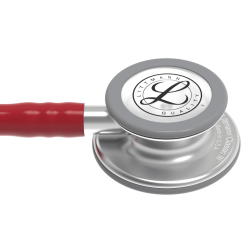 5627 3M Littmann Classic III Stetoskop - Paslanmaz Çelik Çan + Bordo Hortum